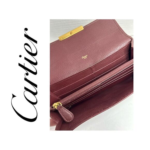 Cartier 💯 Authentic Front Flap Wallet - Picture 4 of 7